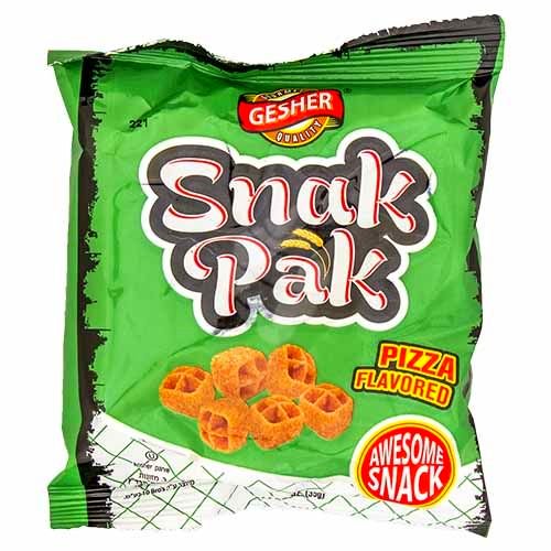 GESHER: Snakpak Pizza Flavor, 1.25 oz