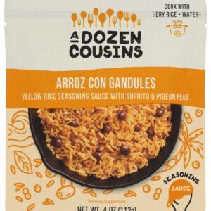 A DOZEN COUSINS: Arroz Con Gandules Seasoning Sauce, 4 oz