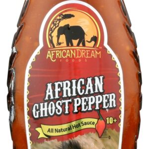 AFRICAN DREAM FOODS: African Ghost Pepper Sauce, 5 fo