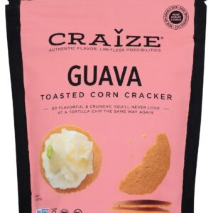 CRAIZE: Guava Toasted Corn Cracker, 1.75 oz