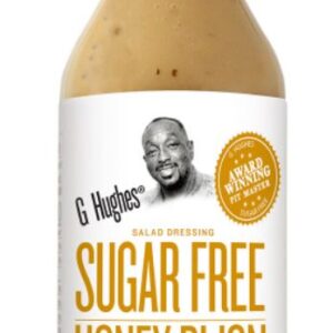 G HUGHES: Honey Dijon Flavored Dressing Sugar Free, 12 fo