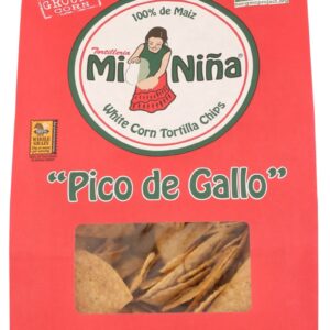 MI NINA: Pico De Gallo Tortilla Chips, 12 oz