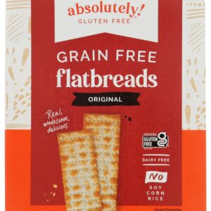 ABSOLUTELY GLUTEN FREE: Original Flatbreads, 5.29 oz