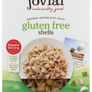 JOVIAL: Organic Gluten Free Brown Rice Shells Pasta, 12 oz
