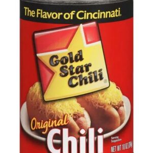 GOLD STAR CHILI: Original Chili, 10 oz