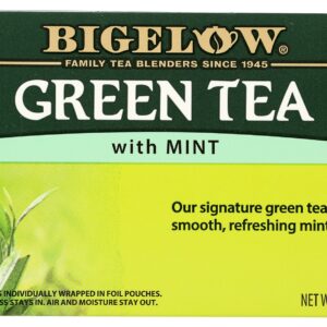 BIGELOW: Green Tea with Mint 20Bg, 0.91 oz