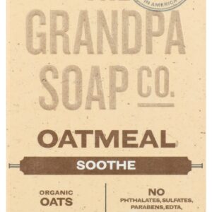 GRANDPAS: Oatmeal Bar Soap, 4.25 oz
