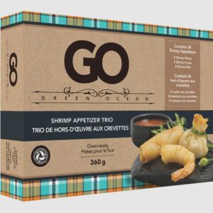 GREEN OCEAN: Shrimp Trio Appetizer 24pc, 12.7 oz