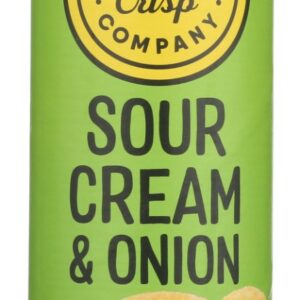 THE GOOD CRISP COMPANY: Sour Cream and Onion Potato Chips, 5.6 oz