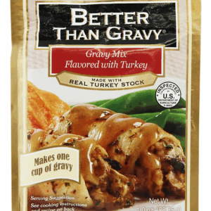 BETTER THAN GRAVY: Gravy Mix Flavored With Turkey, 1 oz