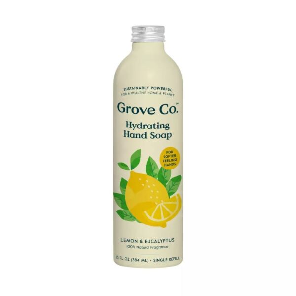 GROVE CO: Hydrating Hand Soap Lemon Eucalyptus, 13 fl oz