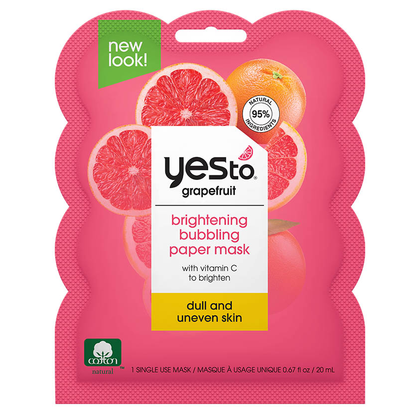 YES TO: Mask Paper Grapefruit, 0.67 fo