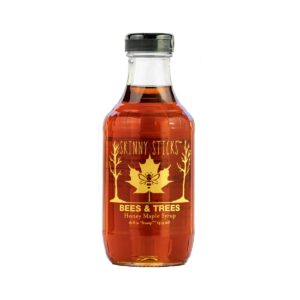 SKINNY STICK: Bees and Trees Honey Maple Syrup Blend, 16 fo