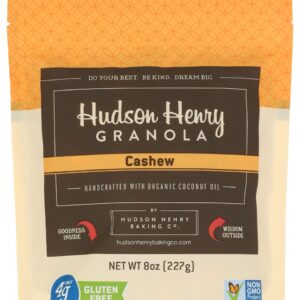 HUDSON HENRY GRANOLA: Cashew Granola, 8 oz