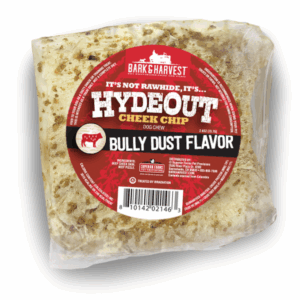 BARK AND HARVEST: Cheek Chips Bully Dust Flavor, 1.06 oz