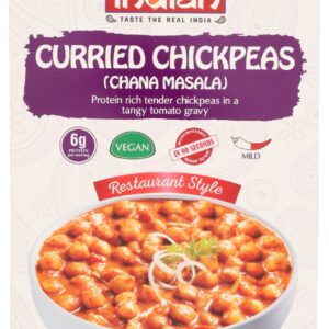 TRULY INDIAN: Curried Chickpeas Chana Masala, 10 oz