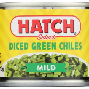 HATCH: Diced Green Chiles Mild, 4 oz