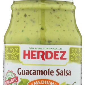 HERDEZ: Guacamole Salsa Medium, 15.7 oz