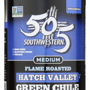 505 SOUTHWESTERN: Hatch Valley Roasted Green Chile Medium, 16 oz
