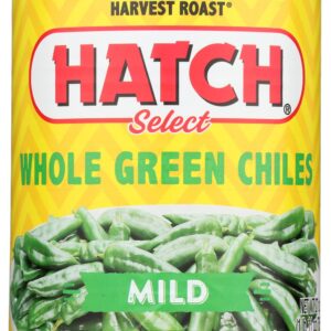 HATCH: Whole Green Chiles Mild, 27 oz