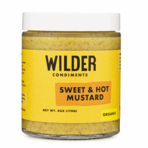WILDER: Sweet and Hot Mustard, 6 oz