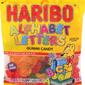 HARIBO: Gummi Alphabet Letter, 5.29 oz