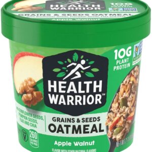 HEALTH WARRIOR: Oatmeal Apple Walnut Cup, 2.11 oz