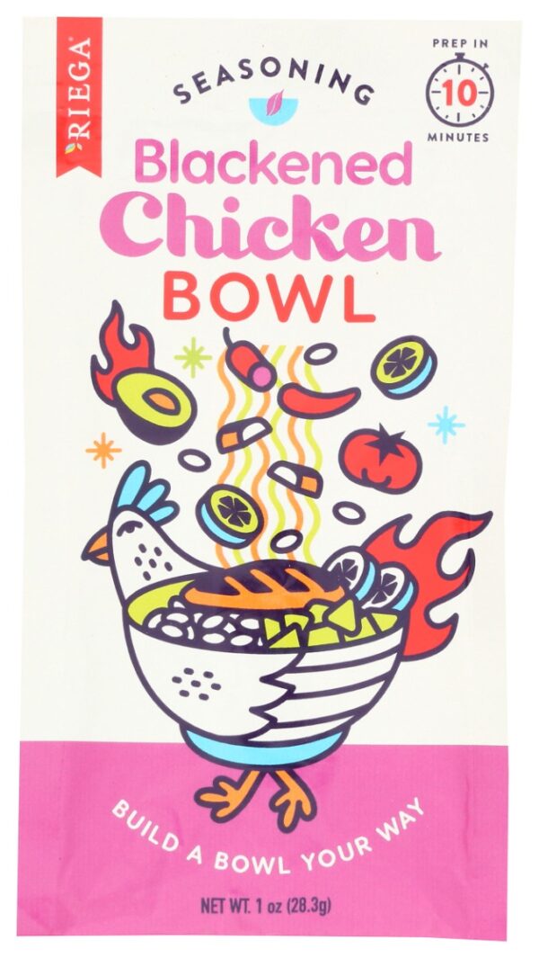 RIEGA: Blackened Chicken Bowl Seasoning, 1 oz