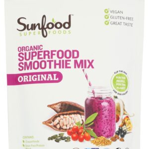 SUNFOOD SUPERFOODS: Superfood Smoothie Mix Organic, 8 oz
