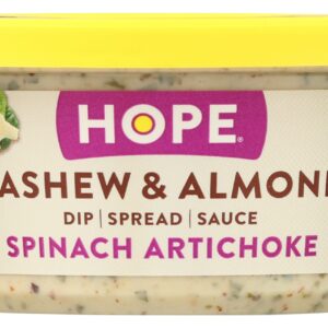 HOPE: Spinach Artichoke Cashew Almond Dip, 8 oz