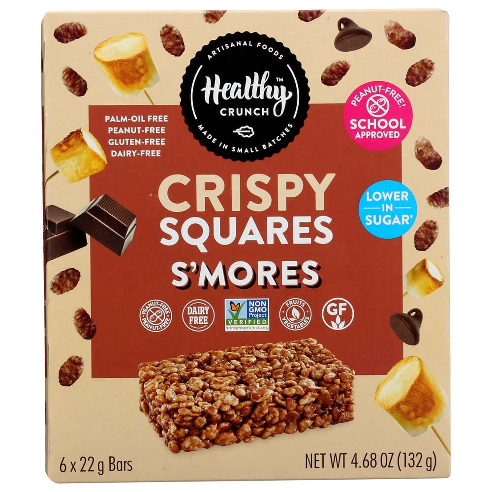 HEALTHY CRUNCH: Smores Crispy Squares, 4.68 oz