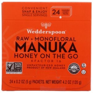 WEDDERSPOON: Honey Manuka Travel Pks, 4.2 oz