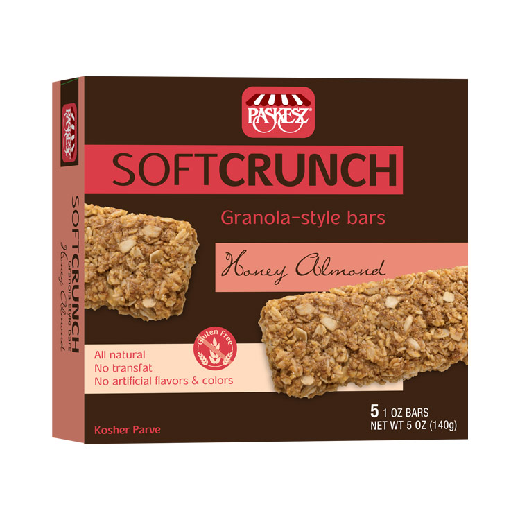 PASKESZ: Softcrunch Granola Honey Almond, 5 oz