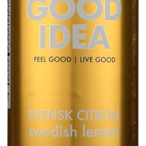 GOOD IDEA: Swedish Lemon Sparkling Water, 12 fl oz