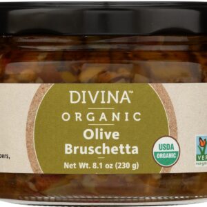 DIVINA: Organic Olive Bruschetta, 8.1 oz