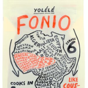YOLELE: Fonio The Ancient West African Grain, 10 oz