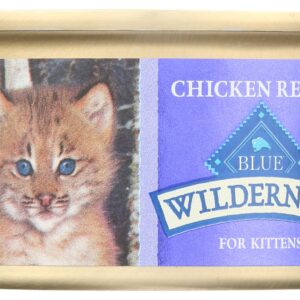 BLUE BUFFALO: Blue Wilderness For Kittens Chicken Recipe, 3 oz