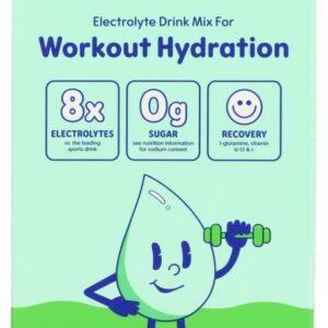 WATERBOY: Lemon Lime Workout Hydration 10Pkt, 2.18 oz