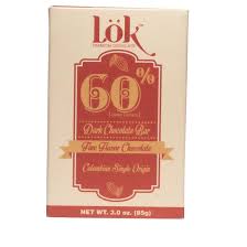 LOK FOODS: Bar Choc Drk 60 Pct Ccao, 3 oz