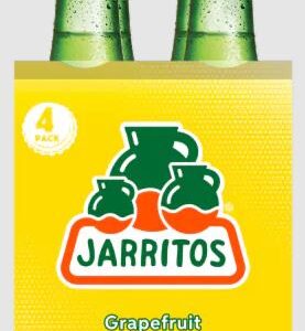 JARRITOS: Grapefruit Soda 4 Count, 12.5 oz