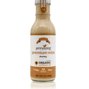 JENNYSONG: Premium Miso Dressing, 12 fo