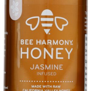 BEE HARMONY: Jasmine Infused Honey, 12 oz