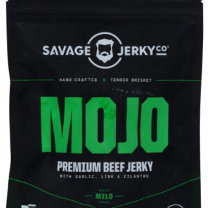 SAVAGE JERKY CO: Mojo Premium Beef Jerky, 2.2 oz