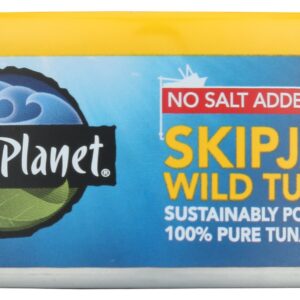 WILD PLANET: Skipjack Wild Tuna No Salt Added, 5 oz