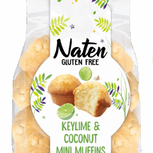 NATEN GLUTEN FREE: Keylime and Coconut Mini Muffins, 7.4 oz