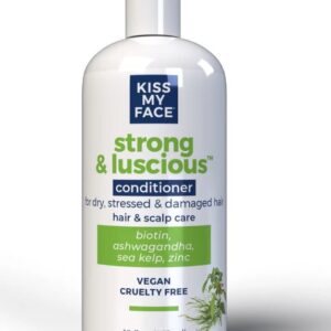 KISS MY FACE: Strong Luscious Conditioner, 12 oz
