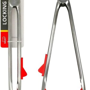 KOSHER CONFUSION ENDERS: Tongs Meat Locking, 1 ea