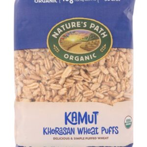 NATURES PATH: Khorasan Wheat Puffs Cereal, 6 oz
