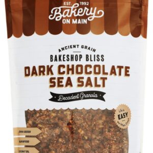 BAKERY ON MAIN: Dark Chocolate Sea Salt Granola, 11 oz