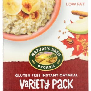 NATURES PATH: Variety Pack Gluten Free Oatmeal, 11.3 oz